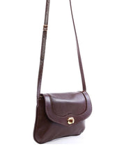 Bolsa Satchel Transversal com Fecho Giratório - Cacau BSI-6356 - CA
