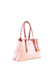 Bolsa Jace Bucket Alça Trançada - Nude BSI-6315 - NU