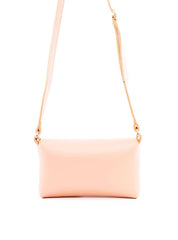 Bolsa Saddle Transversal com Fecho de Pressão - Nude BSI-5995 - NU