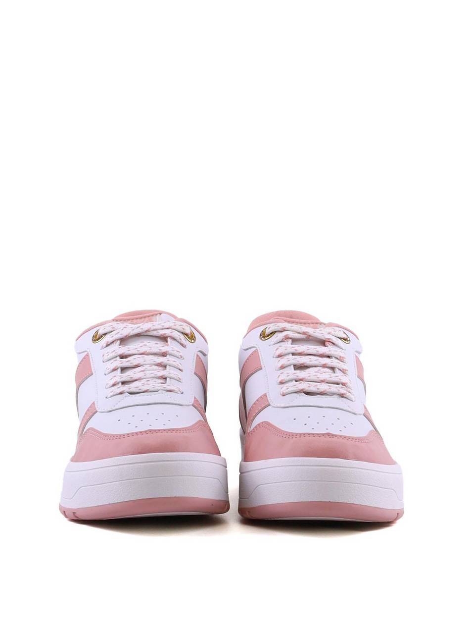 Tênis Feminino Casual com Cadarço Estampado - Rosa SP - 12109 - RS