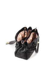 Bolsa Tote Alça Dupla Três Divisórias - Preta BSI-6380 - PR