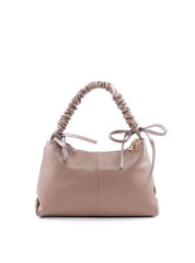 Bolsa Hobo de Mão com Alça Franzida - Cinza BSI-6009 - CZ