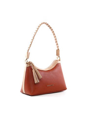 Bolsa Baguette Alça Trançada - Castor BSI-6402 - CS