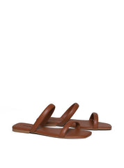 Sandália Feminina Rasteira Duas Tiras - Castor SDI-11620 - CS