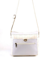 Bolsa Tote Transversal Quadrada - Branca BSI-6355 - BR