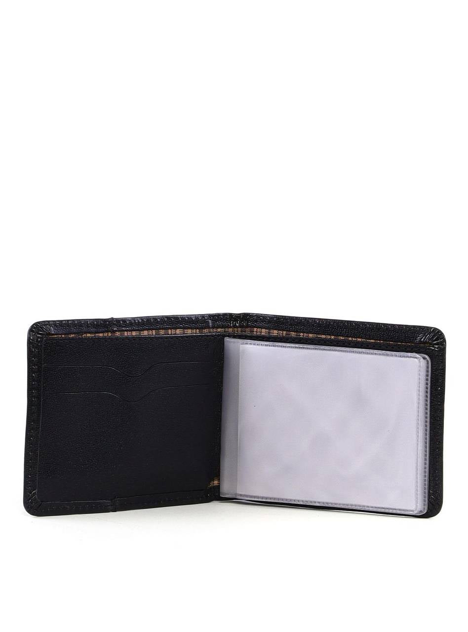 Carteira Masculina Slim com Costura Vertical - Preta CAI-1034 - PR