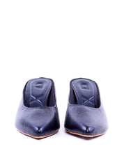 Mule Salto Taça Bico Folha - Preta SDI-11980 - PR