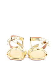 Rasteira Tira Lateral Enfeite Conchas - Ouro SDI-11938 - AU