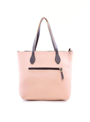Bolsa Shopper Tiracolo com Tiras Entrelaçadas - Nude BSI-6070 - NU