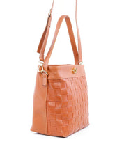 Bolsa Tote com Alça Dupla em Tressê - Castor BSI-6212 - CS