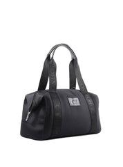 Bolsa Baú em Tela com Fita na Alça - Preta BSI-6400 - PR