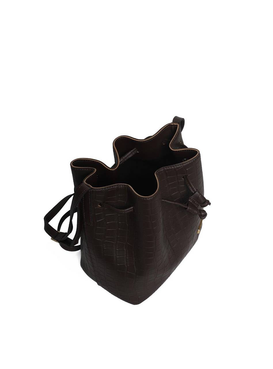 Bolsa Saco Média Transversal  - Cacau BSI-5353 - CA