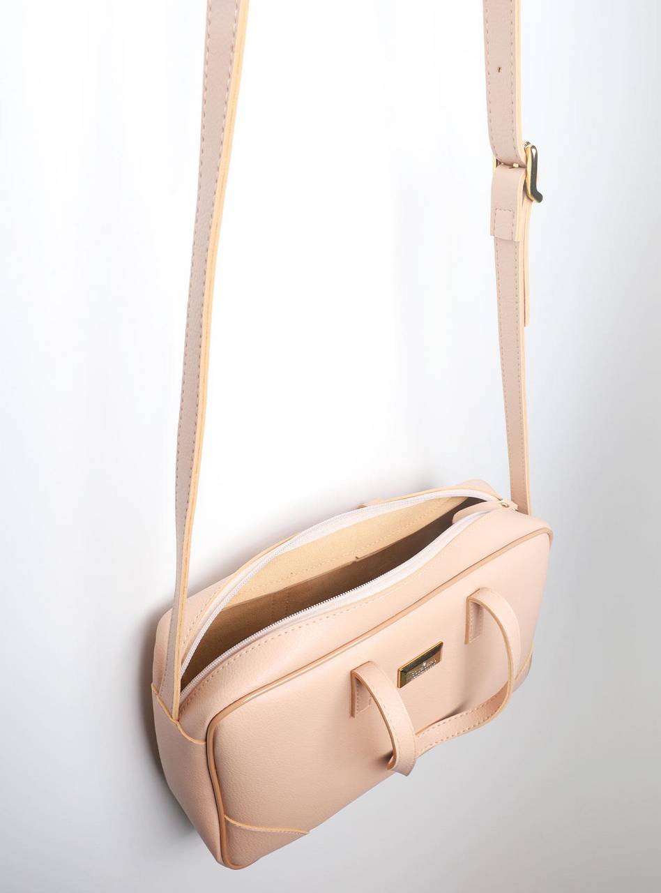 Bolsa Bag Média Transversal Nude BSI-5829 - NU