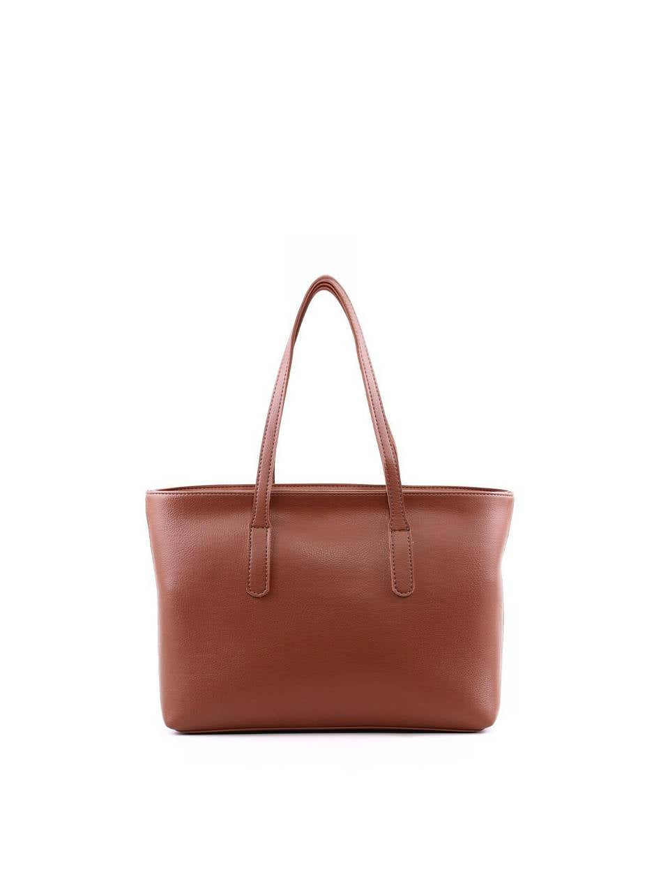 Bolsa Shopper com Costuras Frontais - Cacau BSI-6159 - CA
