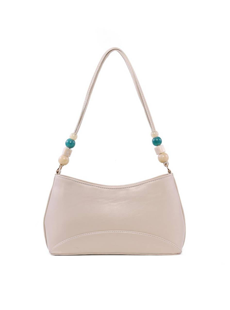 Bolsa Baguete Pequena com Detalhes Translúcidos - Fenno BSI-6473 - FE