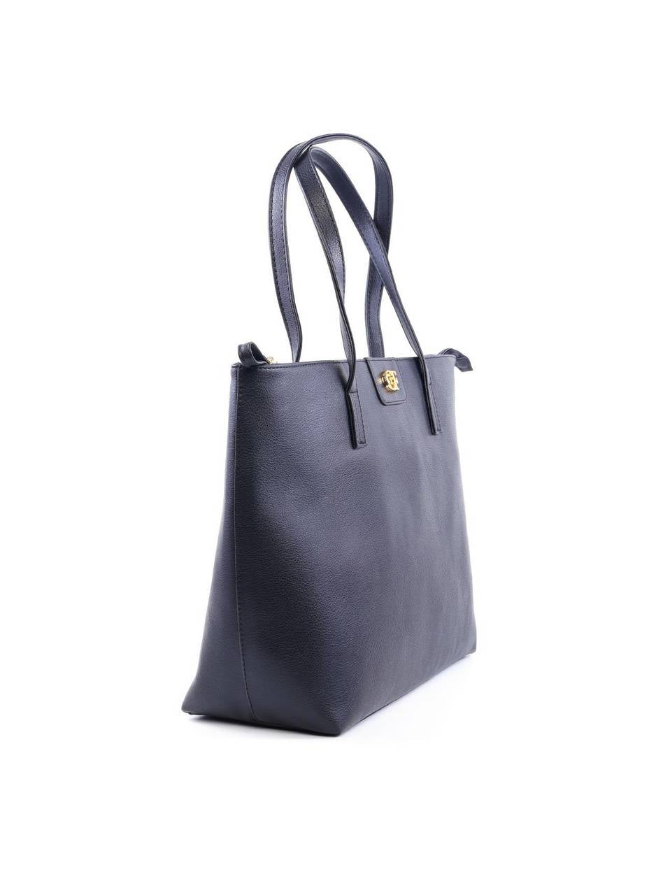 Bolsa Shopper com Detalhe CF - Preta BSI-6145 - PR