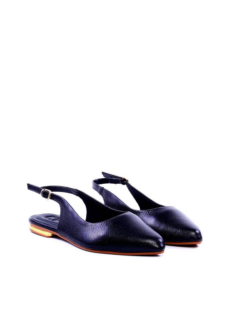 Sapatilha Slingback Lisa de Bico Fino - Preta SDI-11993 - PR