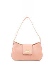 Bolsa Baguete com Lingueta Larga - Nude BSI-6175 - NU