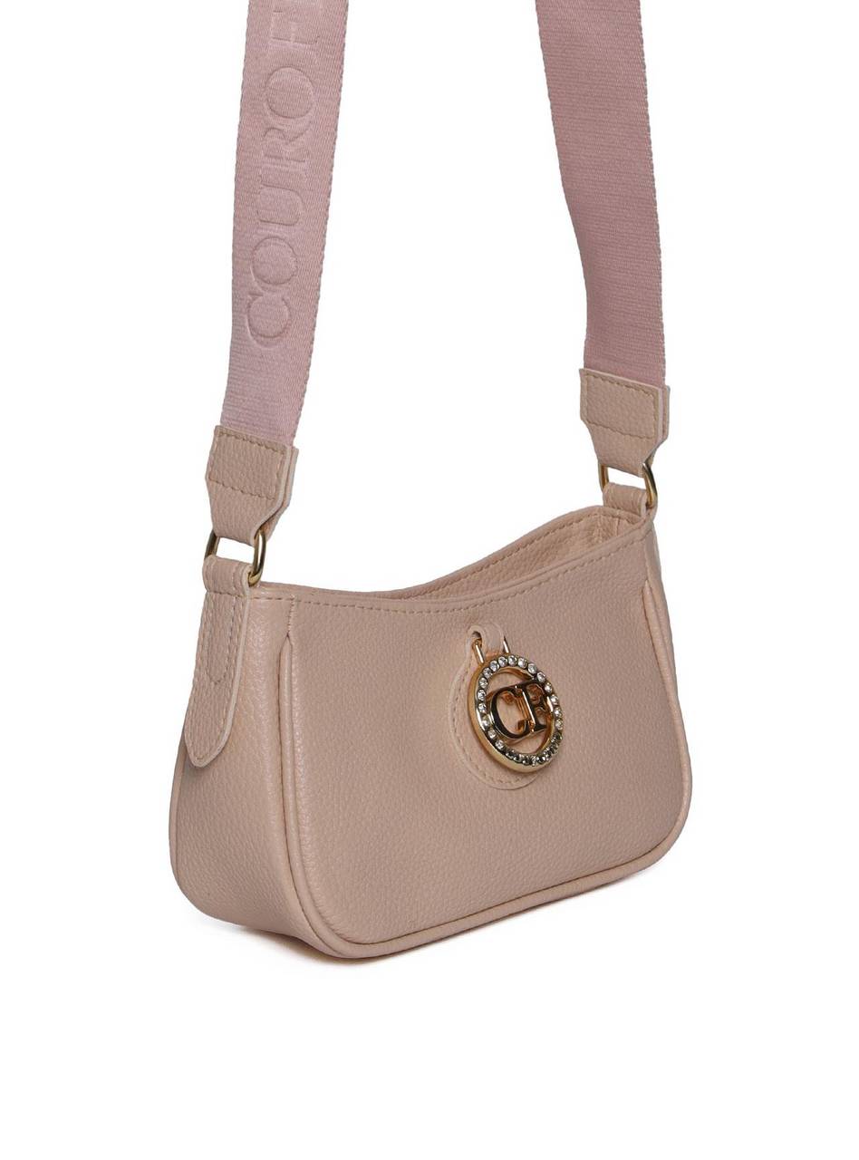 Bolsa Hobo Transversal com Bag Charm - Fenno BSI-5977 - FE