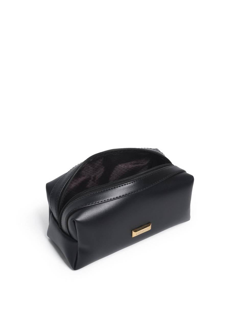 Necessaire Unissex Modelo Sem Alça Preta NSI-141 - PR