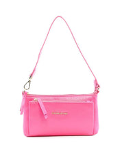 Bolsa Baguette com Bolso Grande Frontal - Pink BSI-6130 - PK