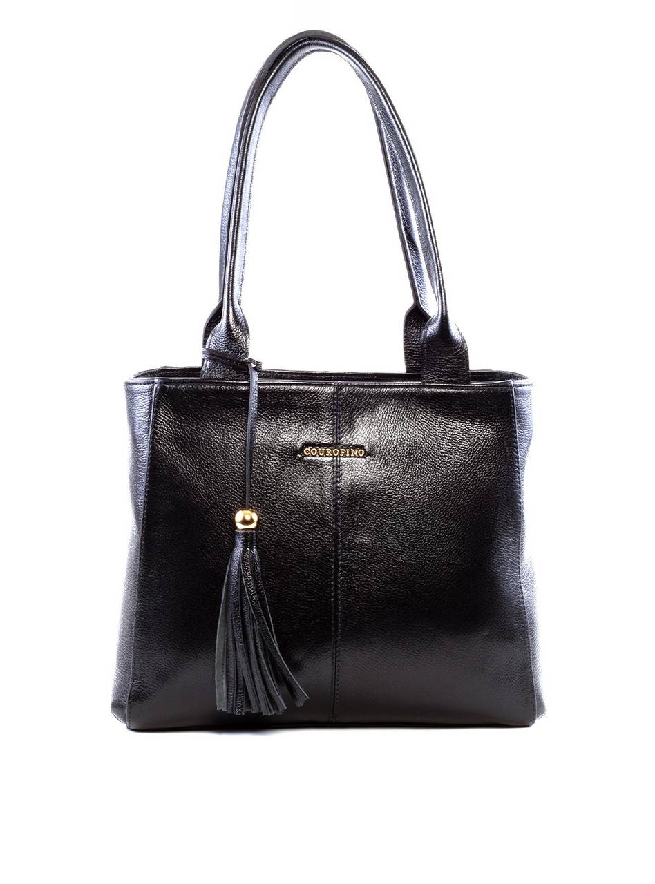 Bolsa Shopper com 3 Divisórias - Preta BSI-5674 - PR