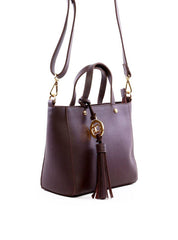 Bolsa Tote Quadrada com Barbicacho - Cacau BSI-6273 - CA