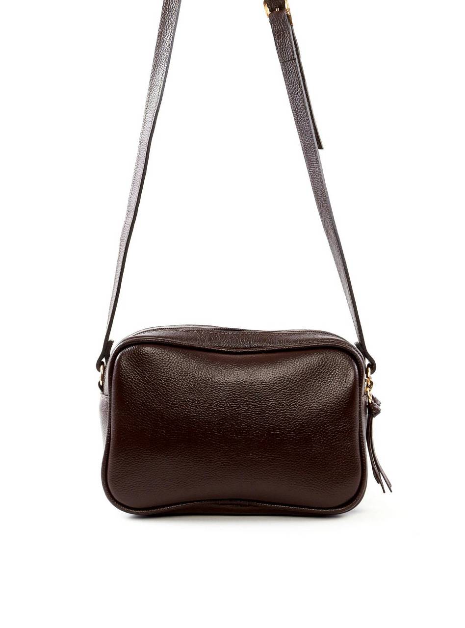 Bolsa Bag Transversal com Bolso Frontal - Cacau BSI-6427 - CA