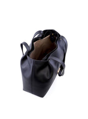 Bolsa Tote com Detalhe Drapeado - Preta BSI-6241 - PR