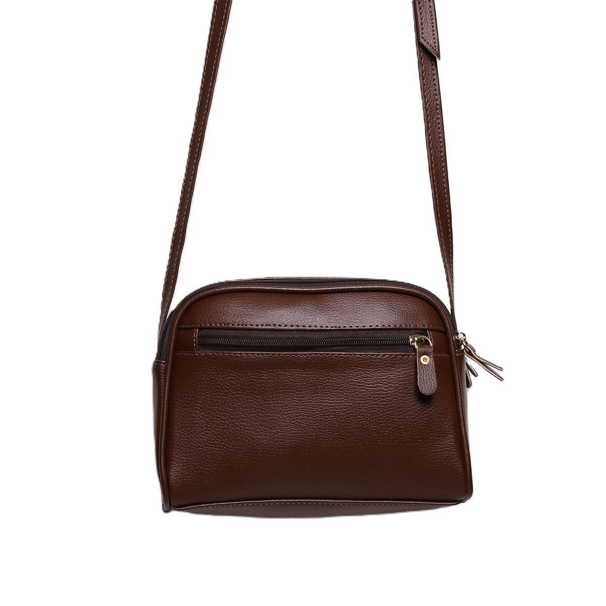 Bolsa Bag Pequena Transversal Cacau BSI-5843 - CA