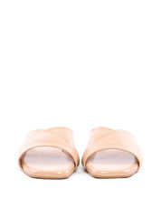 Sandália Tiras Finas Salto Alto Cromado - Nude SDI-11926 - NU