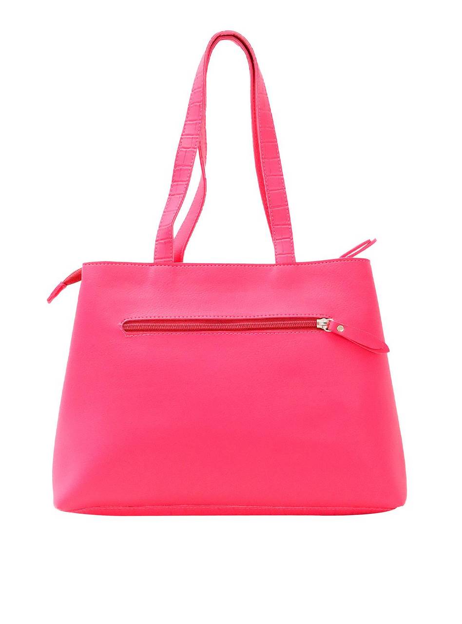 Bolsa Shopper Média Tiracolo Lisa Pink BSI-5099 - PK