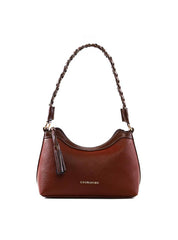 Bolsa Baguette Alça Trançada - Cacau BSI-6402 - CA