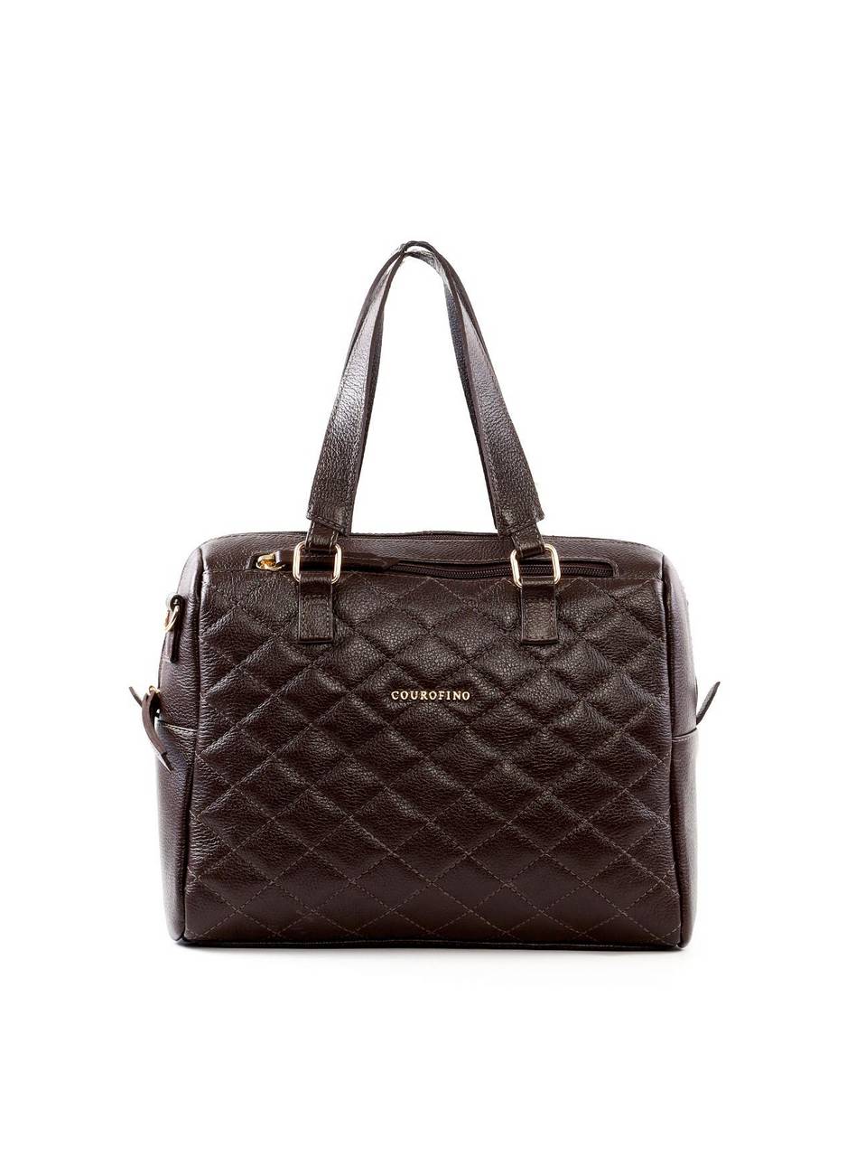 Bolsa Tote Arredondada em Matelasse - Cacau BSI-6431 - CA