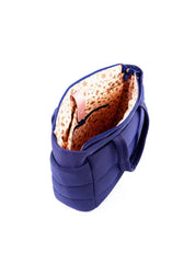 Bolsa Shopper de Tela com Bolsos - Azul BSI-6252 - AZ
