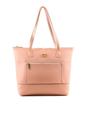 Bolsa Shopper Tiracolo com Frizo - Nude BSI-6373 - NU