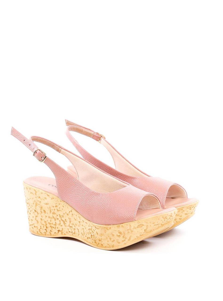 Sandália Plataforma com Recorte - Nude SDI-11948 - NU