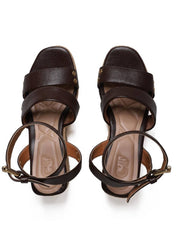 Sandália Plataforma com Cordas e Ilhóes - Cacau SDI-11671 - CA