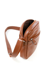 Bolsa Tiracolo Unissex com Bolso Frontal BSI-6515 - CS