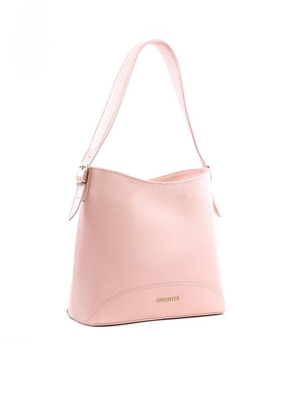 Bolsa Bucket Média com 3 Divisórias - Nude BSI-6454 - NU