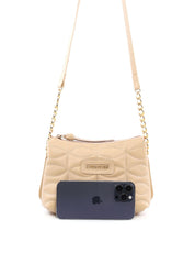 Bolsa Transversal Pequena com Matelassê BSI-6504 - NU