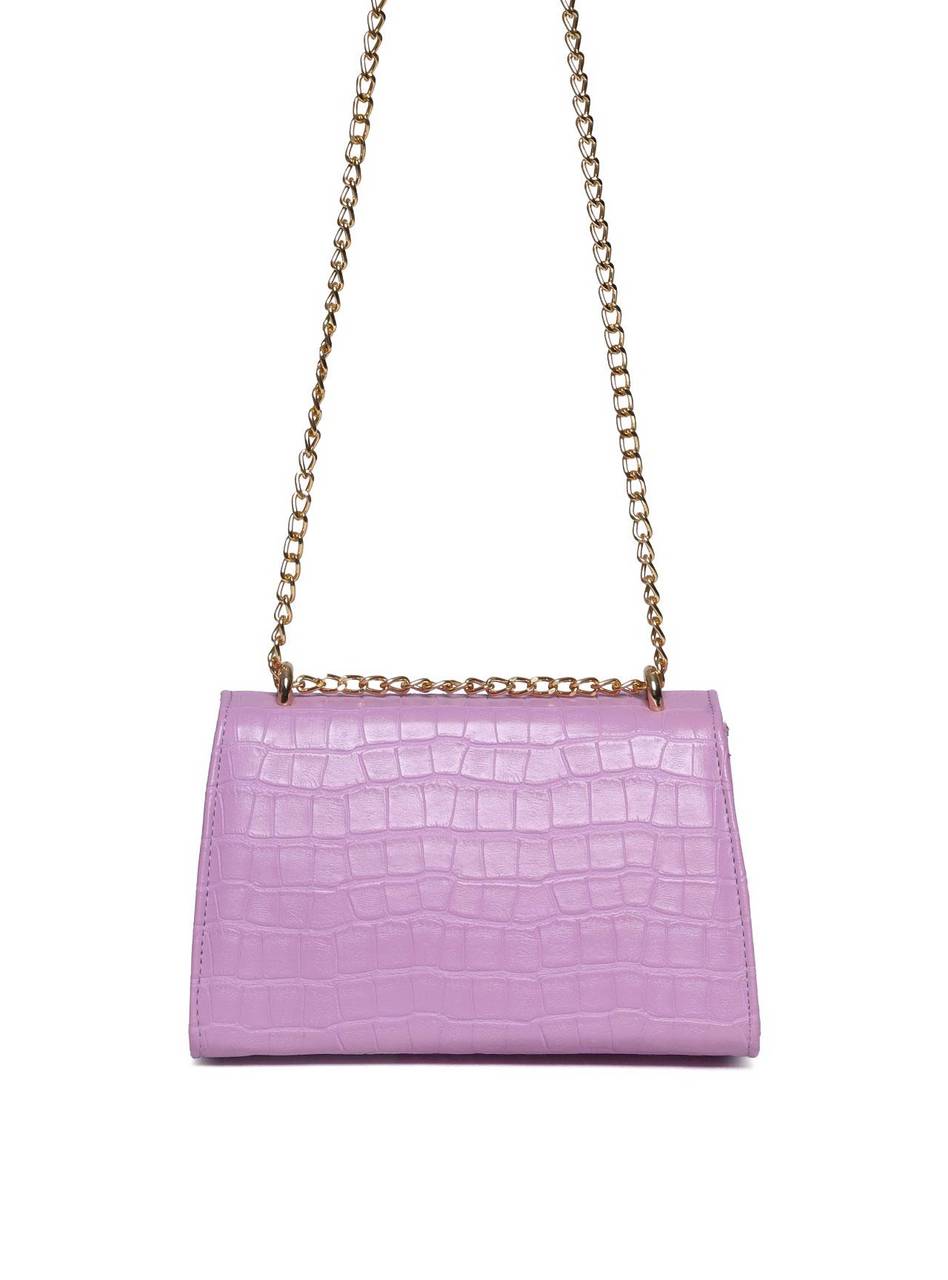 Bolsa Clutch Corrente Pequena - Lilás BSI-5544 - LI