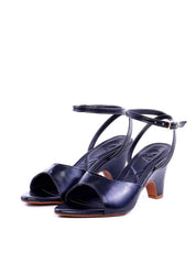 Sandália Anabela Bico Fino - Preta BSI-11924 - PR