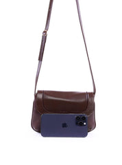Bolsa Satchel Transversal com Fecho Giratório - Cacau BSI-6356 - CA
