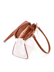 Bolsa Tote de Mão com Detalhe em Recortes BSI-6510 - BR&CS