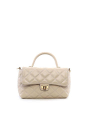 Bolsa Satchel Pequena com Matelassê e Fecho Giratório BSI-6505 - FE