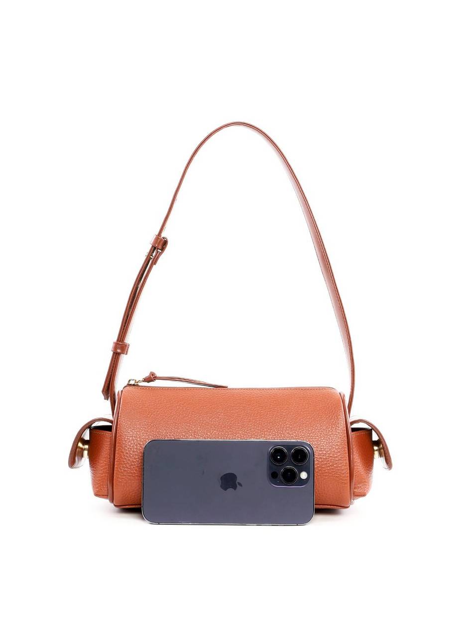 Bolsa Baguete Pequena com Bolsos Laterais - Cacau BSI-6447 - CA