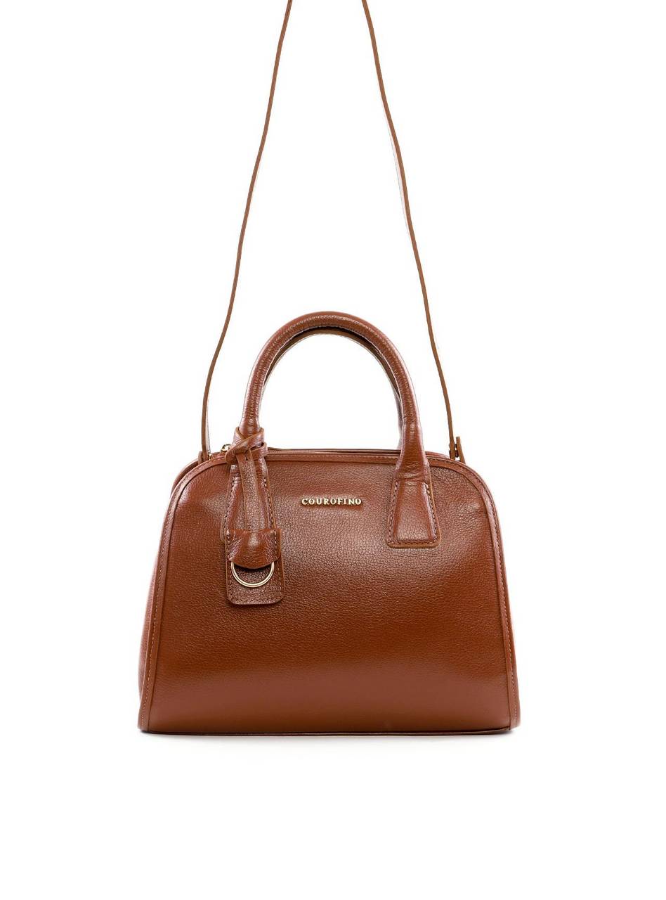 Bolsa Tote de Mão Alça Dupla e Charm - Castor BSI-6124 - CS