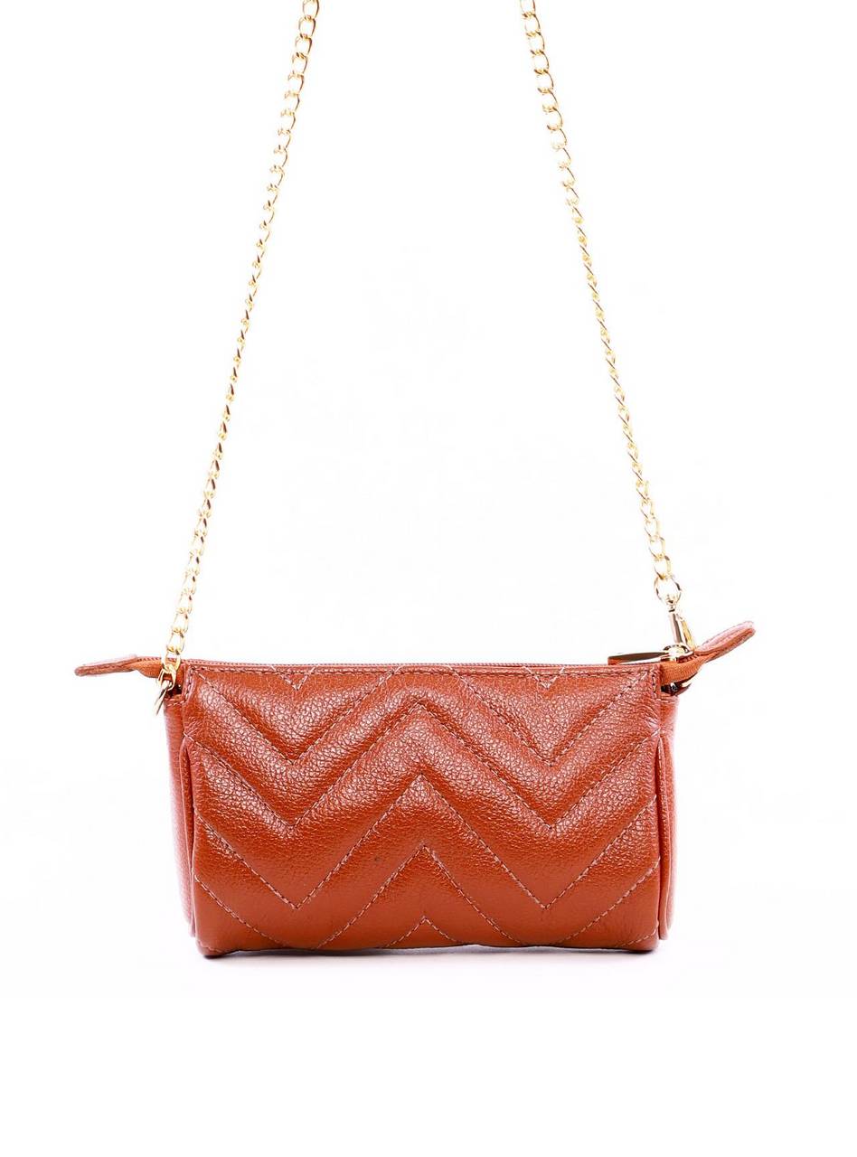 Bolsa Solange Clutch em Matelassê - Castor BSI-6299 - CS