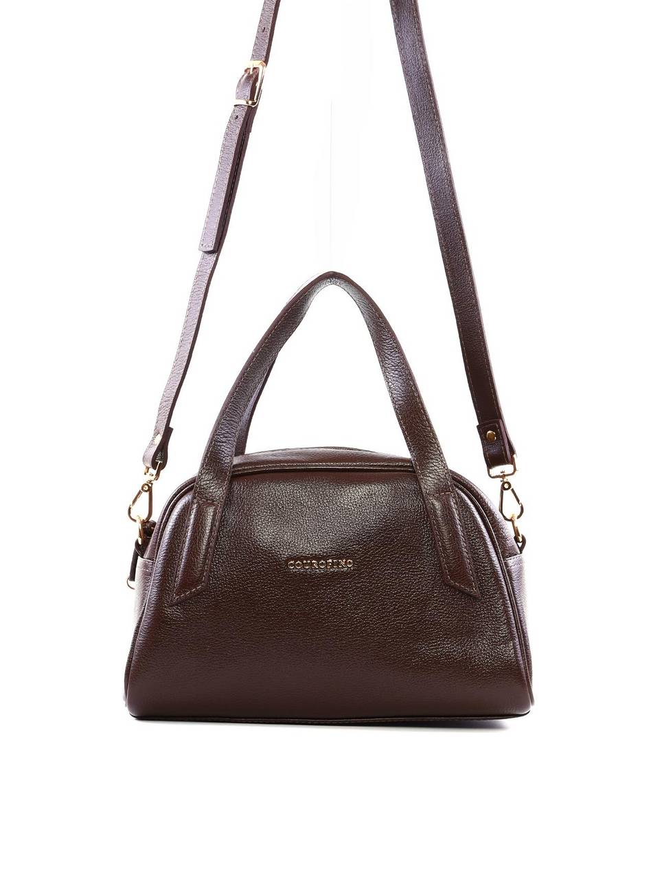Bolsa Tote Arredondada - Cacau BSI-6390 - CA
